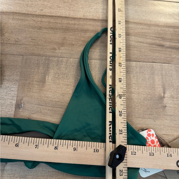 Free People Movement Toast Bikini Top & Bottoms Women’s Small Amazon Green NEW - Picture 5 of 12
